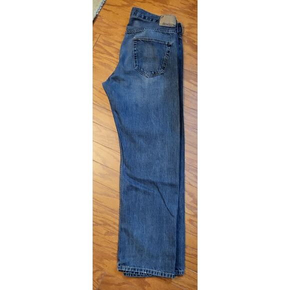 DENIZEN from Levi's Men's Loose Relaxed Fit Blue Denim Jeans Size 38x33 (Actual) - Picture 9 of 15